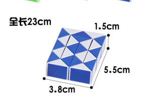 <span class=keywords><strong>Cubo</strong></span> Mágico de Plástico ABS, <span class=keywords><strong>Cubo</strong></span> <span class=keywords><strong>Serpiente</strong></span>, Rompecabezas Sensorial, Juguete Educativo para Niños, Gran Venta - Product Image 5