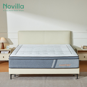 Matelas orthopédique à ressorts ensachés Novilla en gros, compressé, fermeté moyenne, mousse haute densité de qualité supérieure, tailles King et Queen - Product Image 5