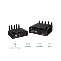 Dispositivo con IA RK3568, Mini PC sin Ventilador, Computadora Robusta de Grado Industrial, Caja Inteligente con IA, Sistema Operativo Android 11, Gateway de Computación de Borde