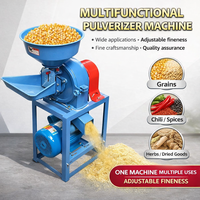 Machine à moudre les céréales universelle à succès – Broyeur humide et sec à double structure marteau et griffe pour maïs, haricots, épices et aliments pour animaux