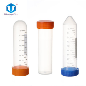 Wantong Centrifuge <b>Tubes</b> 50Ml Round Bottom <b>Plastic</b> High Temperature Resistant For Laboratory Use - Product Image 2