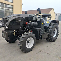 Tracteur agricole multifonctionnel 80 CV à quatre roues motrices avec système hydraulique, directement de l'usine