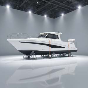 Salle de réunion mobile sur mer, 12,60 m, yacht sportif en fibre de verre, moteur hors-bord, <span class=keywords><strong>bateau</strong></span> de plaisance de luxe, <span class=keywords><strong>bateau</strong></span> de pêche, console centrale, croisière, 300 CV - Product Image 1