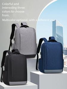 Sac à dos pour ordinateur portable imperméable, avec port de charge USB, antivol, 15,6 pouces, multi-compartiments, anti-explosion, pour le bureau et l'école - Product Image 4