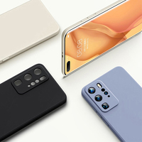 Coque de téléphone en silicone liquide pour Xiaomi Redmi Note 10 10S 9 8 Pro Max 9S Mi 11 10T Poco F3 X3 Coque souple carrée originale