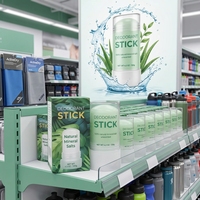 Maßgefertigter CHK Unisex Kalium-Alaun-Kristall Deo-Stick mit 0% Alkohol und Plastikzubehör für Erwachsene