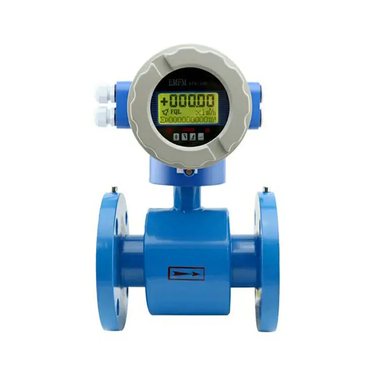 4-20mA Low Cost Irrigation Supply Water Liquid Flow Meter Electromagnetic Magnetic Flow Meter Flowmeter Water