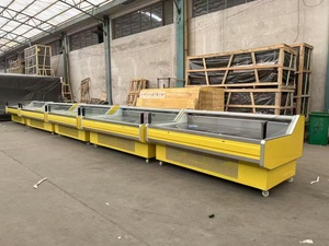 مبرد عرض تجاري للمتاجر السوبر ماركت للطعام وللحوم اللذيذة وطعام زجاجي نوع تبريد - Product Image 2