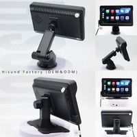 Moniteur de voiture portable Hisound 7 pouces avec écran tactile sans fil CarPlay et Android Auto