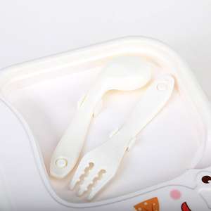 Simpatico Portapranzo a Forma di Lumaca in Materiale per Alimenti, Adatto al Microonde, Ecologico per Neonati e Bambini, con Conservazione Sana - Product Image 4