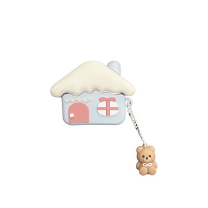 Étui drôle de dessin animé 3D Kawaii Cool House pour <span class=keywords><strong>Airpods</strong></span> Pro/Pro 2 Gen Cases 2023/2022/<span class=keywords><strong>2019</strong></span> - Product Image 5