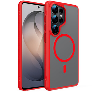 Étui en silicone TPU PC avec charge magnétique sans fil pour <span class=keywords><strong>Samsung</strong></span> S26 S25 S24 S23 S22 <span class=keywords><strong>S21</strong></span> S20 FE Ultra Plus Note 20 10 - Product Image 5
