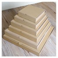 Boîtes à pizza jetables en carton ondulé imprimées sur un seul côté, personnalisables, de 8, 10, 12 et 14 pouces