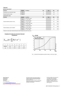 Diodo de Recuperación Rápida Hitachi Energy 5SDF 17L6510, 6500V 2380A, para Aplicaciones IGCT y de Convertidores - Product Image 5