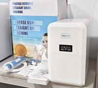 Compacte keuken RO waterzuiveraar met ingebouwde geïntegreerde metalen tank, real-time filterherinnering, 220-240V huishoudelijk waterfilter