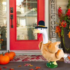 <span class=keywords><strong>Disfraz</strong></span> divertido <span class=keywords><strong>de</strong></span> pavo para <span class=keywords><strong>Gnomo</strong></span> <span class=keywords><strong>de</strong></span> césped, traje <span class=keywords><strong>de</strong></span> escultura <span class=keywords><strong>de</strong></span> Acción <span class=keywords><strong>de</strong></span> Gracias <span class=keywords><strong>de</strong></span> otoño estacional para decoración <span class=keywords><strong>de</strong></span> fiesta en el jardín - Product Image 4