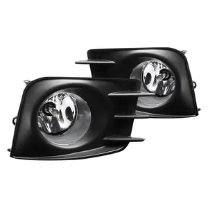 קריסטל ברור עדשת פגוש אורות ערפל נהיגה מנורות עצרת עבור Scion tC 2011 - 2013 עם מתג חוט רתם