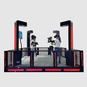 Công viên giải trí bán chạy nhất 4 người chơi VR nhiều người chơi bắn súng giả lập thực tế ảo nóng trò chơi máy hoạt động bằng tiền xu - Product Image 3
