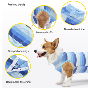 Traje de Recuperación para Perros, Mono Postoperatorio para Perros, <span class=keywords><strong>Camiseta</strong></span> Transpirable de Recuperación Quirúrgica para Perros Pequeños - Product Image 3