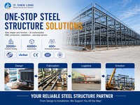 Almacén de Estructura de Acero Prefabricado Multimodelo Personalizable, Edificio Metálico Industrial Duradero, Diseño de Ensamblaje Rápido para Proyectos