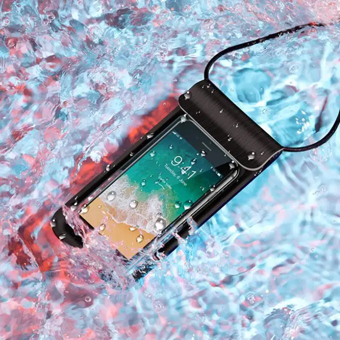 Divtop Outdoor Supplier Waterproof Phone Case,Water Proof Phone Bag Cell Smartphone Mobile Phone Bags.