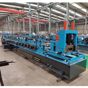 Perfil de acero en frío completamente automático de alto estándar Intercambiable C Z U <span class=keywords><strong>Purlin</strong></span> Máquina formadora de rollos - Product Image 2