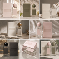 Coffret cadeau de parfums pour homme et femme, marque privée, 50 ml, senteurs boisées et florales fraîches, emballage personnalisé, OEM