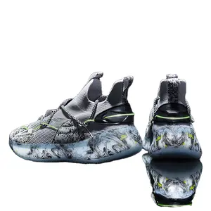 2024 Top Vente Mode Sneaker Chaussures Fabricant Recyclé Sneaker Respirant Léger Tpu Running Hommes Chaussures