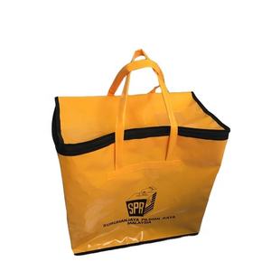 Bolsa de PVC amarilla con logotipo para <span class=keywords><strong>papeletas</strong></span> - Product Image 1
