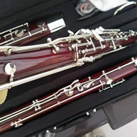 Professional C Tone Maple Nickel Plated Bassoon Wind Instrument