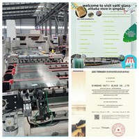 Suelo de vidrio templado laminado, precio de suelo de vidrio templado