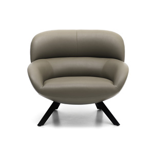 Sofá Ejecutivo Aobin Color Café, Muebles de Oficina, Sofá Presidencial, Diseño Moderno y Minimalista - Product Image 5