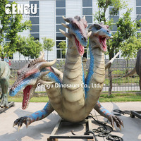 Haute qualité chinois dragon résine statue à vendre
