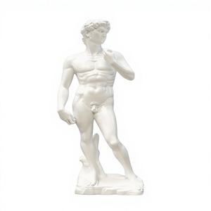 高品質等身大白大理石ダビデ像、住宅庭園用 - Product Image 6