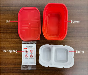 Fiambrera con autocalentamiento desechable con bolsas de autocalentamiento - Product Image 6