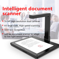 Escáner de Documentos Czur Viza de Uso Comercial, Tamaño A3, Alta Resolución 4608x3456, Escaneo en 1 Segundo, Sensor CMOS, OCR, Interfaz USB de Plástico