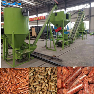 SINH KHỐI Pellet Máy Gỗ Làm Thức Ăn Viên Máy Cỏ Phân Bò Pellet Giá Máy - Product Image 3