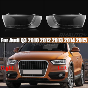 ฝาครอบไฟหน้าพลาสติก ฝาครอบโคมไฟหน้า ฝาครอบกระจกไฟหน้า สำหรับ Audi Q3 ปี 2010 2011 2012 2013 2014 2015 - Product Image 1