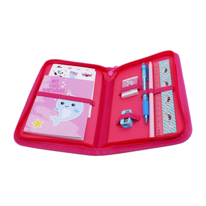Carino multiuso in carta astuccio portaoggetti di cancelleria con chiusura a cerniera per bambini e studenti Set di giocattoli da disegno - Product Image 4