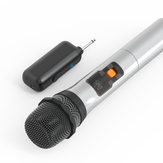 High Quality Microfones Interview Microphones Professional Wireless Handheld Microphone for Karaoke Handheld Microphone