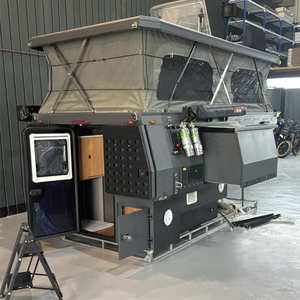 Ecocampor 2026 Nuovo Camper per Spedizioni in Alluminio <span class=keywords><strong>4x4</strong></span> Fuoristrada con Guscio e Tettoia per Hilux/Tacoma/Ram/Amarok/Tundra/F150 - Product Image 2