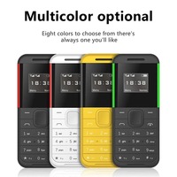 Teléfono Celular Inalámbrico BM222 con Pantalla OLED, Cambiador de Voz, Batería de 350mAh, Tamaño de Bolsillo, para Personas Mayores y Niños