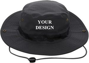 หมวกบักเก็ต ZZB แบบสบายๆ สำหรับใช้ในชีวิตประจำวัน มีเชือกผูก ทำจากผ้าแคนวาสฝ้าย 100% สำหรับทุกเพศ - Product Image 2