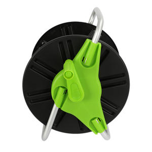 VERTAK Carrello Avvolgitubo da <span class=keywords><strong>Giardino</strong></span> Portatile in Plastica e Alluminio, Supporto Avvolgitubo su Ruote Autoportante per il Marketing - Product Image 2