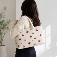 Sac fourre-tout robuste et tendance de couleur unie, personnalisable avec logo, grande capacité, écologique, sans BPA, en toile
