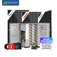 Système de stockage d'énergie par batterie JApower 50 kW 192 kWh tout-en-un hybride ESS compatible avec l'onduleur hybride Deye pour les systèmes connectés au réseau et hors réseau