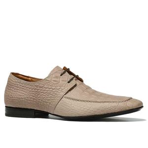 High-quality Genuine Leather Men's High Top Lace-up <b>Shoes</b> with Rubber Outsole for Wholesale - Product Image 4