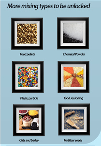 Công nghiệp 100-500kg dọc Máy trộn nhựa | tự động màu Máy xay sinh tố cho PVC/viên | Tốc độ cao Thiết bị trộn dạng hạt - Product Image 4