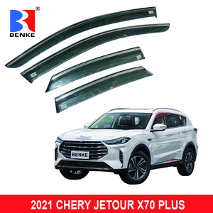 Deflectores <span class=keywords><strong>de</strong></span> Viento para Ventanas <span class=keywords><strong>de</strong></span> <span class=keywords><strong>Auto</strong></span>, Visores <span class=keywords><strong>de</strong></span> Puerta, Protectores Contra Sol y <span class=keywords><strong>Lluvia</strong></span> para CHERY JETOUR X70 PLUS 2021-2025 - Product Image 2