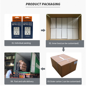 Phòng Chống Điện GFI Outlet GFCI TR WR Duplex Receptacle Outlet Ổ Cắm 15A 20A 125V USA Ổ Cắm Tường - Product Image 6